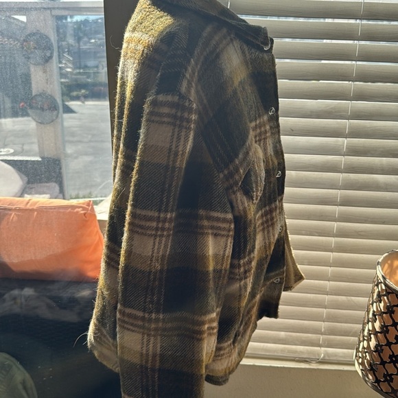 Towncraft Vintage super warm flannel plaid lined Pennys Jacket / Coat size Large - Picture 6 of 15